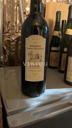 Languedoc Fitou Mont Tauch Réserve Saint Esteve 2003