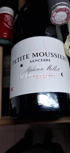 Vallée de la Loire Sancerre Alphonse Mellot Petite Moussière 2018