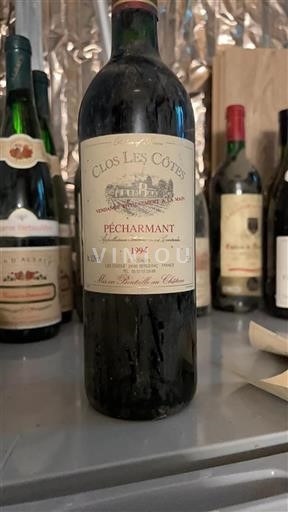 Zuidwest-Frankrijk Pécharmant Clos Les Côtes 1994