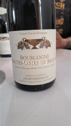 Burgund Hautes Côtes de Beaune Jacob Frerebeau 2021