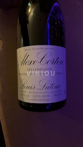 Borgoña No especificado Premier Cru Louis Latour Les Chaillots 2018
