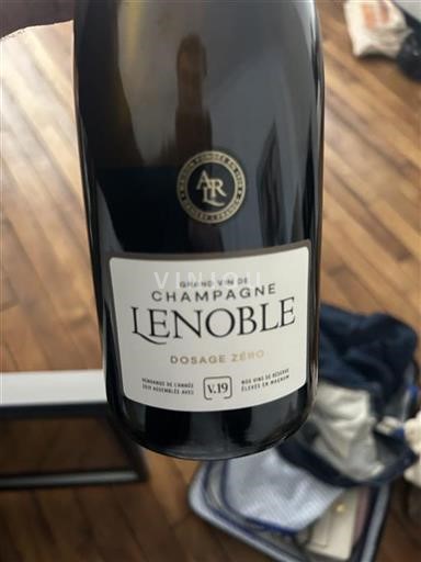 Champagne Sâm-panh Champagne Lenoble Dosage Zéro 2019