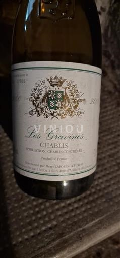 Bourgogne Chablis Les Gravines 2000