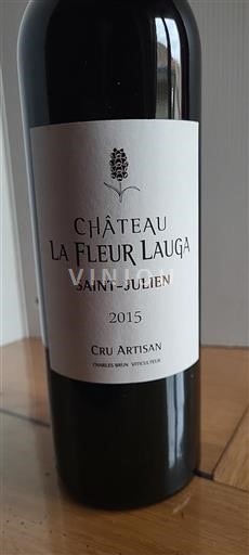 Bordeaux Saint-Julien Château La Fleur Lauga 2015