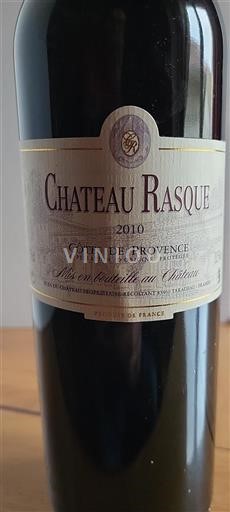 Provence Côtes-de-Provence Château Rasque 2010