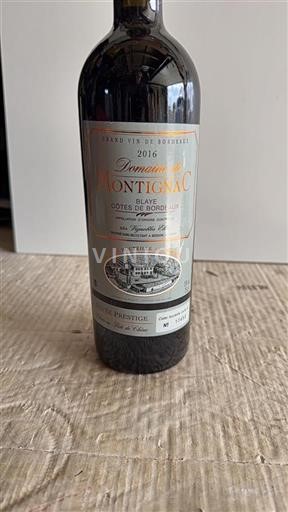 Burdeos Blaye-Côtes de Burdeos Château Montignac Prestige 2016
