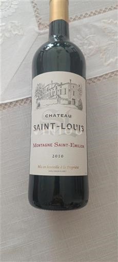 Bordeaux Montagne-Saint-Émilion Château Saint Louis 2010