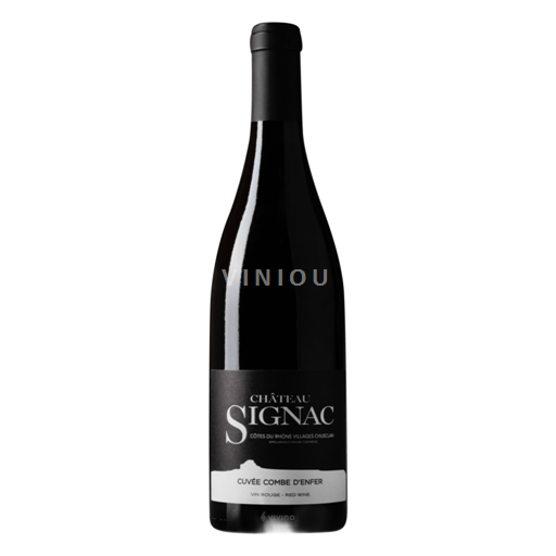 Vin Rouge sec Château Signac 2022 France Vallée du Rhône Côtes-du-rhône AOC