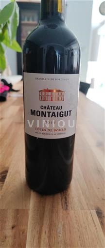 Bordéus Côtes-de-bourg Château Montaigut 2019