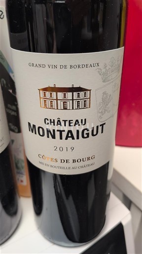 Burdeos Côtes-de-bourg Château Montaigut 2019