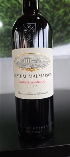 Bordeaux Moulis-en-Médoc Château Malmaison 2022
