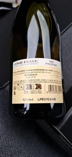 Alsace Crémant d'Alsace Jean Geiler Prestige 2024