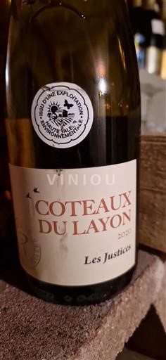 Údolí Loiry Coteaux-du-Layon Les Justices 2020