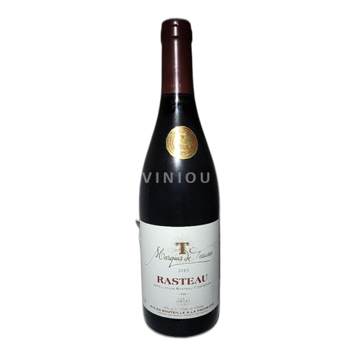 Vin Rouge sec Marquis De Teuasar 2013 France Vallée du Rhône Rasteau AOC