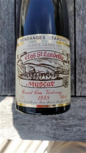 Alsazia Non specificato Grand Cru Clos St Landelin Muscat 1999