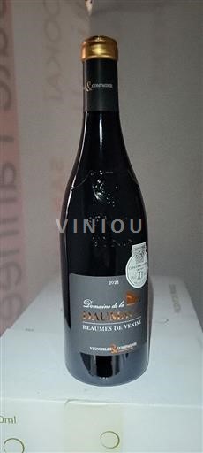 Rhônen laakso Beaumes de Venise Domaine La Daumace 2021