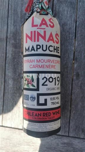 Thung lũng Colchagua Không được chỉ định Viña Las Niñas Mapuche 2019