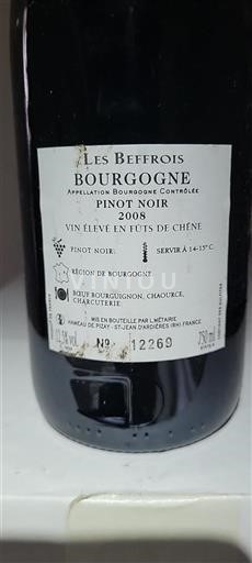 Bourgogne Les Beffrois 2008