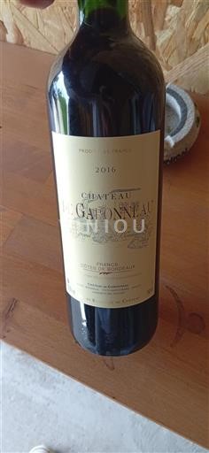 Bordeaux Francs-Côtes-de-Bordeaux Château Garonneau 2016