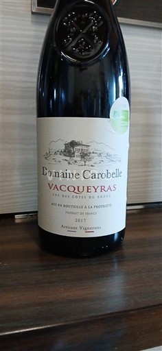Rona dolina Vacqueyras Domaine Carobelle 2017