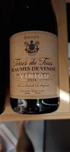 Rhône Valley Beaumes de Venise Rhoneas Terres du Trias 2016