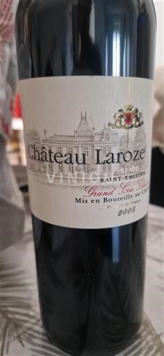 Burdeos Saint-Émilion Gran Cru Grand Cru Château Laroze 2005