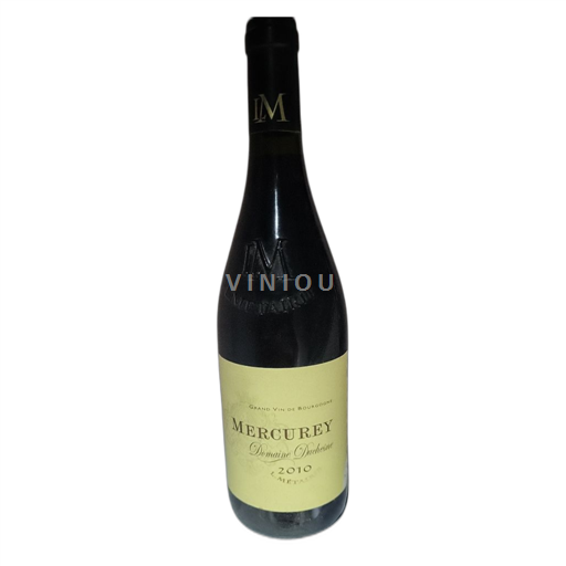 Vin Rouge sec Domaine Duchesne 2010 France Bourgogne Mercurey AOC