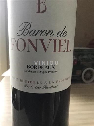 Burdeos Bordeaux Baron De Fonviel 2020