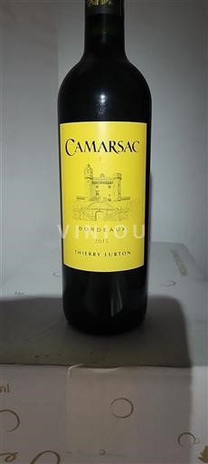 Burdeos Bordeaux Château Camarsac 2015