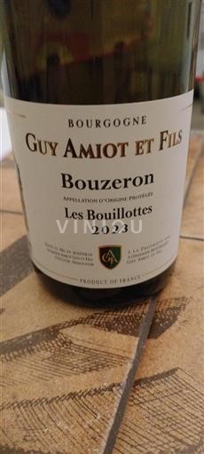 Burgund Bouzeron Guy Amiot Et Fils Les Bouillottes 2023