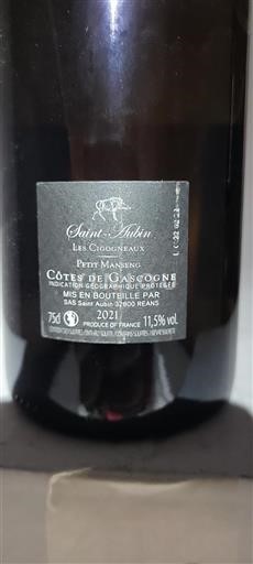 Sudoeste Côtes de Gascogne Saint-aubin Les Cigogneaux 2021