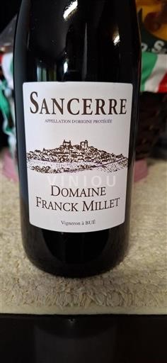 Loirevallei Sancerre Franck Millet Niet-geïntegreerd