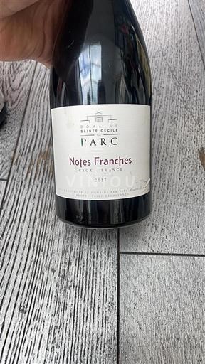 Languedoc No especificado Domaine Sainte Cécile Du Parc Notes Franches 2017