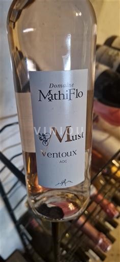 Vale do Ródano Ventoux Domaine Mathiflo Must Não Sazonado