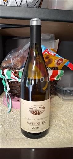 Loiredalen Savennières Château Chamboureau 2018