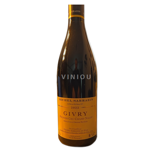 Bourgogne Givry Premier Cru Michel Sarrazin Et Fils Champ Nalot 2022
