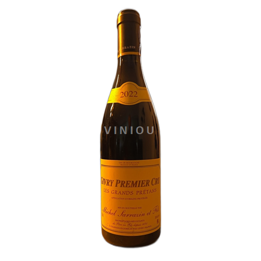 Burgundija Givry Premier Cru Michel Sarrazin Et Fils Les Grands Prétans 2022