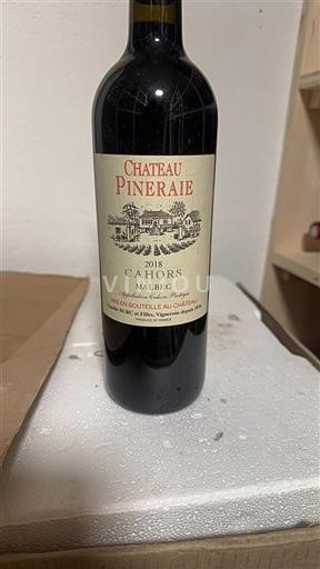 Sydvestfrankrig Cahors Château Pinerai 2018