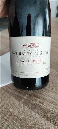 Rhône-dalen Saint-Joseph Domaine Des Hauts Châssis 2008