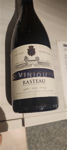 Thung lũng Rhône Rasteau Château Saintandré 2022