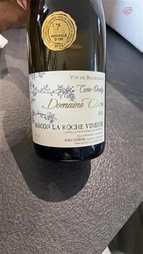 Vin Rouge sec Cuvée Prestige Domaine Chêne 2023 France Bourgogne Mâcon et mâcon-villages AOC