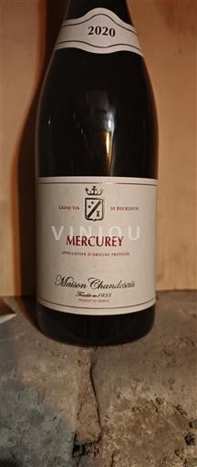 Burgundi Mercurey Maison Chandesais 2020