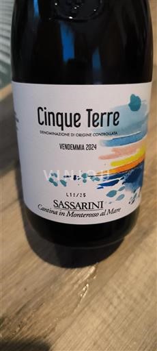 Wines of Liguria Cinque Terre Sassarini 2024