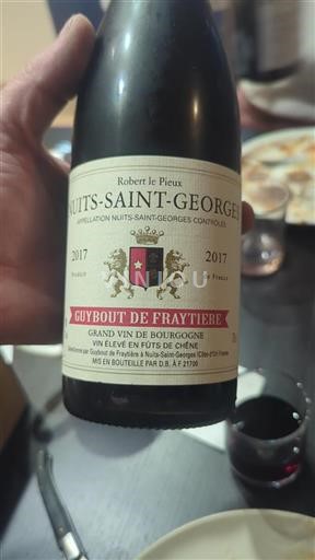 Burgundsko Nuits-saint-georges Guybout De Fraytiere Robert le Pieux 2017