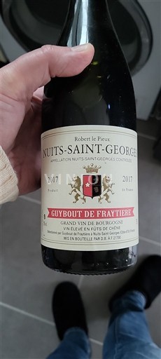 Burgundy Nuits-Saint-Georges Guybout De Fraytiere Robert le Pieux 2017