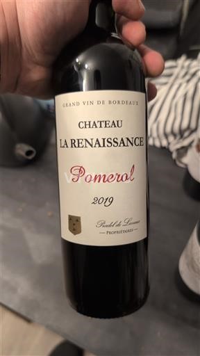 Bordeaux Pomerol Château La Renaissance 2019