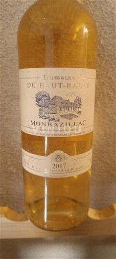 Sud-Ovest Monbazillac Domaine Haut-rauly 2017