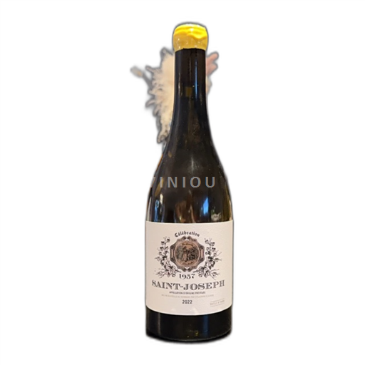 Vin Blanc sec Célébration 1937 Domaine Blachon 2022 France Vallée du Rhône Saint-Joseph AOC
