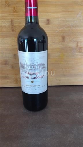 Bordeaux Saint-Estèphe Château Lilian Ladouys 2012