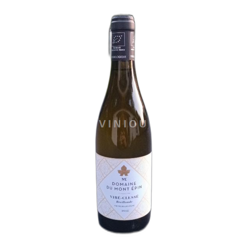 Vin Blanc sec Breillonde Domaine Mont Épin 2023 France Bourgogne Viré-clessé AOC